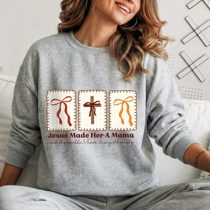 Jesus Made Her A Mama – She is Bless – Unisex Tshirt / Hoodie / Sweatshirt