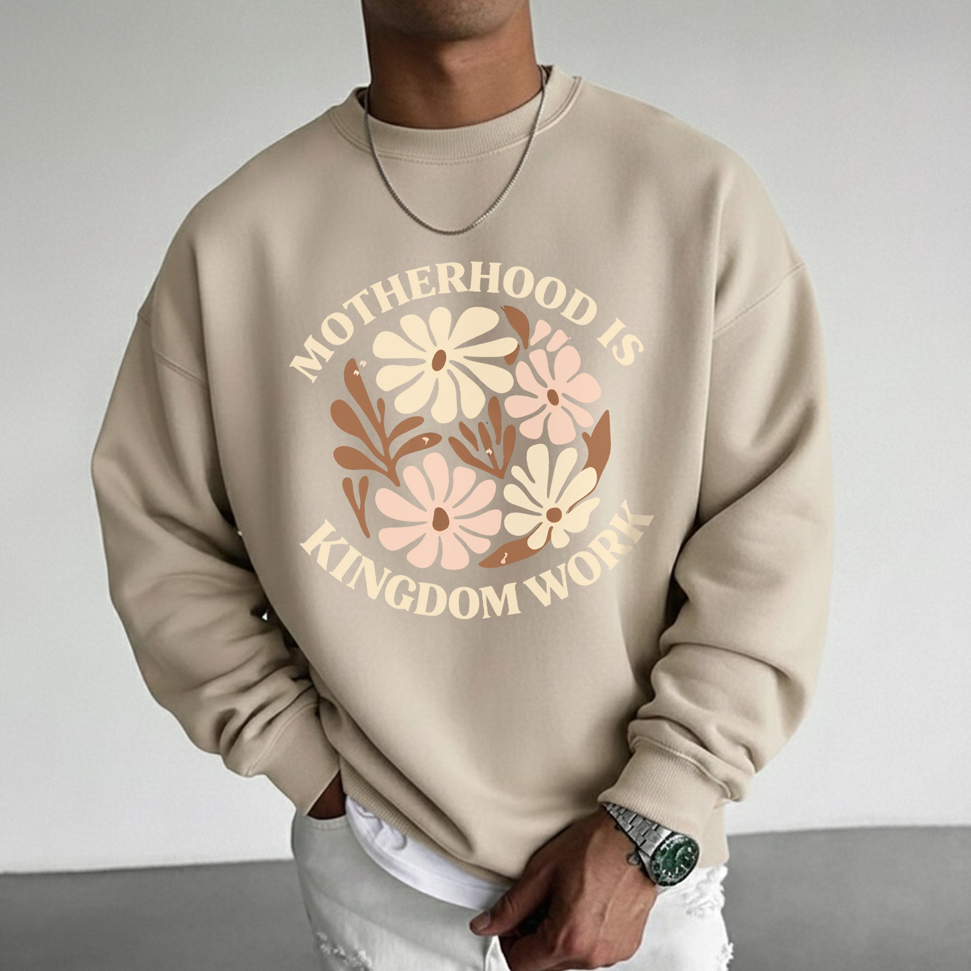 Motherhood Kingdom Work Flower Circle – She is Bless – Unisex Tshirt / Hoodie / Sweatshirt