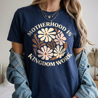 Motherhood Kingdom Work Flower Circle – She is Bless – Unisex Tshirt / Hoodie / Sweatshirt