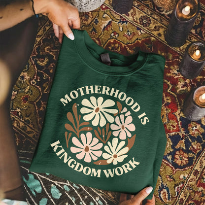 Motherhood Kingdom Work Flower Circle – She is Bless – Unisex Tshirt / Hoodie / Sweatshirt