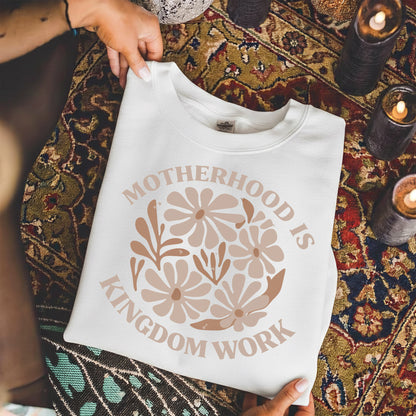 Motherhood Kingdom Work Flower Circle – She is Bless – Unisex Tshirt / Hoodie / Sweatshirt
