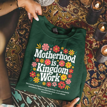 Her Children Rise Up and Call Her Blessed Floral – She is Bless – Unisex Tshirt / Hoodie / Sweatshirt