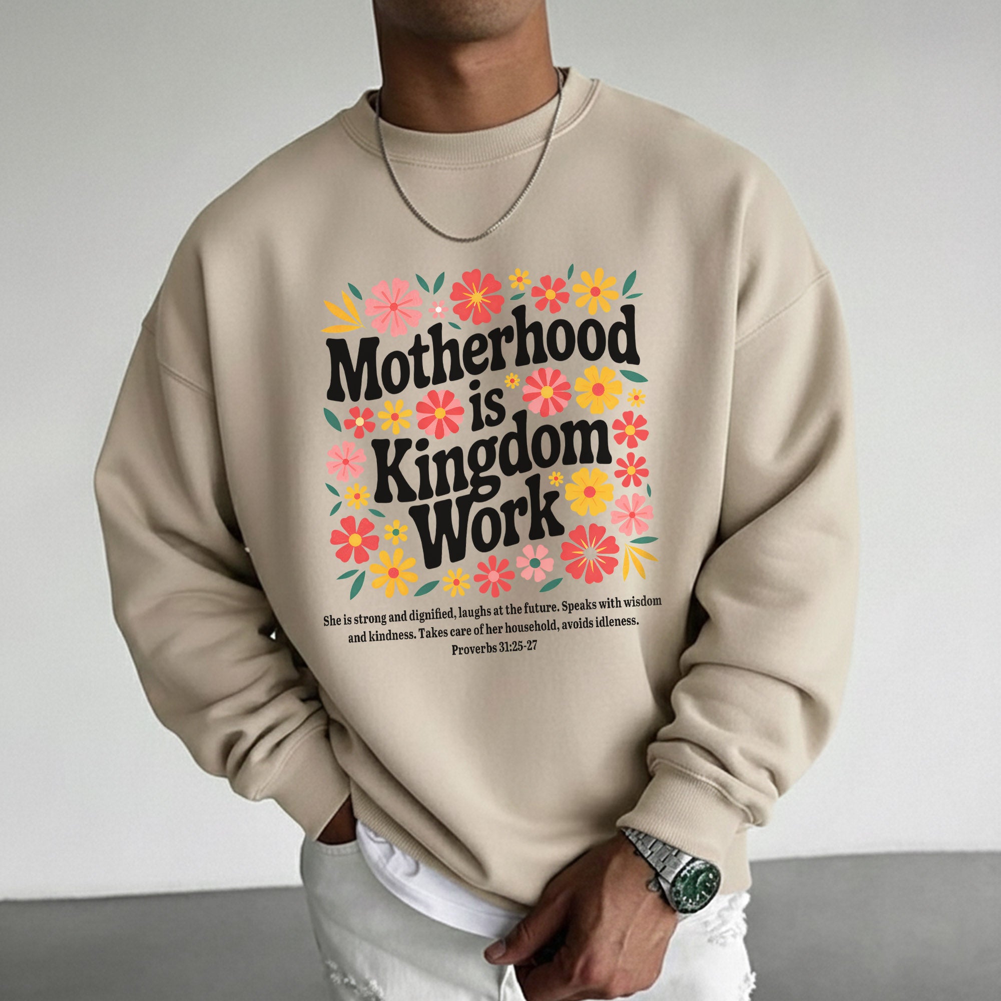 Her Children Rise Up and Call Her Blessed Floral – She is Bless – Unisex Tshirt / Hoodie / Sweatshirt