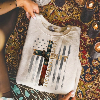 Patriotic Christian Cross – Hold Fast Faith – Unisex Tshirt / Hoodie / Sweatshirt