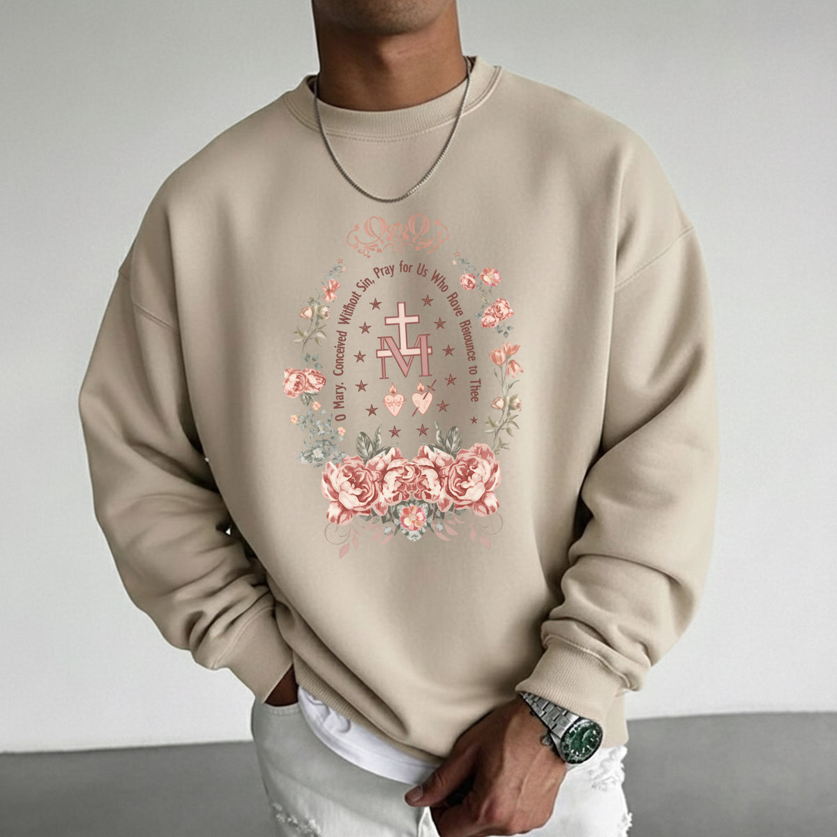 "Blessed Motherhood" Floral Design – She is Bless – Unisex Tshirt / Hoodie / Sweatshirt