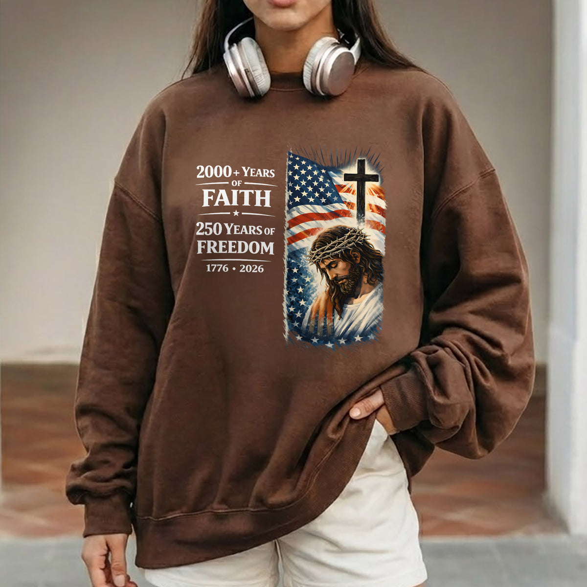 2000+ Years of Faith, 250 Years of Freedom – Hold Fast Faith – Unisex Tshirt / Hoodie / Sweatshirt
