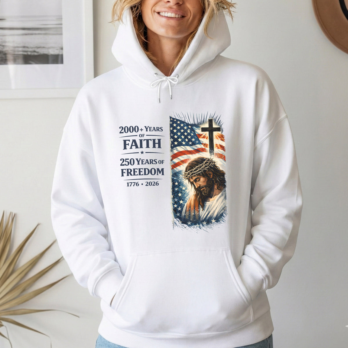 2000+ Years of Faith, 250 Years of Freedom – Hold Fast Faith – Unisex Tshirt / Hoodie / Sweatshirt