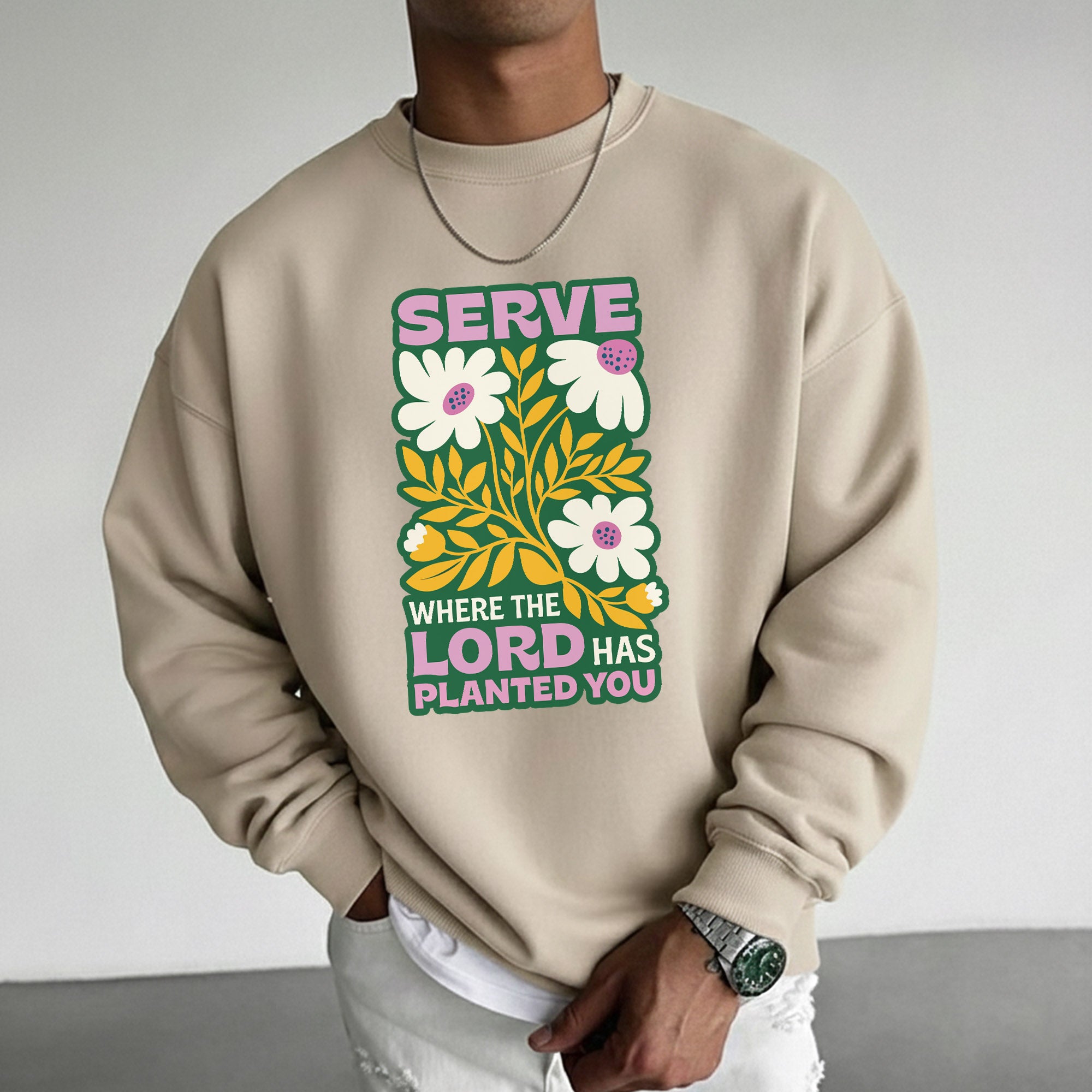 Serve Where The Lord Has Planted You – Faith Floral – Unisex Tshirt / Hoodie / Sweatshirt