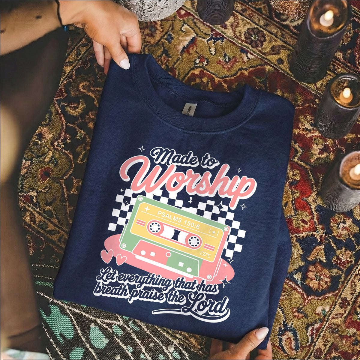 Made to Worship Psalm 150 – Unisex Tshirt / Hoodie / Sweatshirt