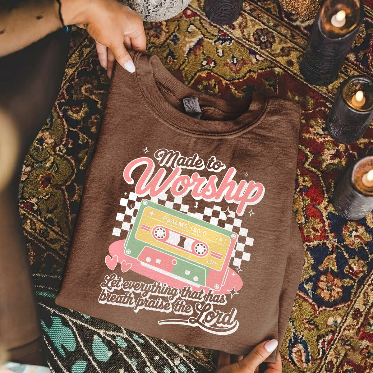 Made to Worship Psalm 150 – Unisex Tshirt / Hoodie / Sweatshirt