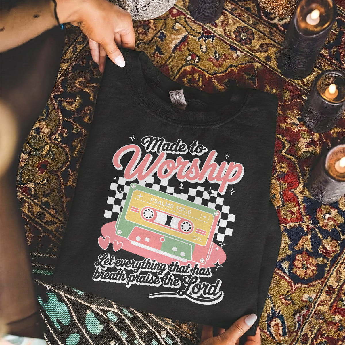 Made to Worship Psalm 150 – Unisex Tshirt / Hoodie / Sweatshirt