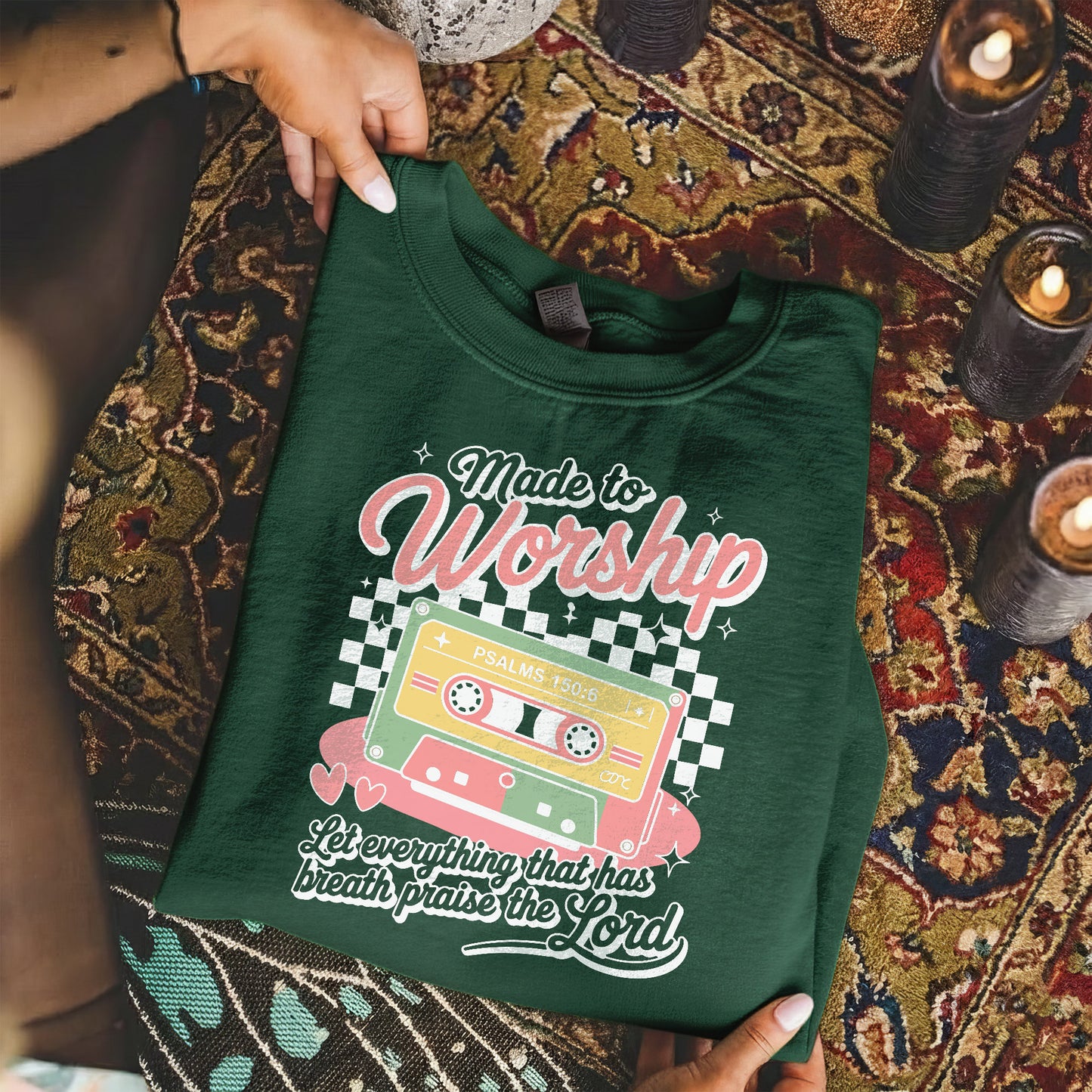 Made to Worship Psalm 150 – Unisex Tshirt / Hoodie / Sweatshirt
