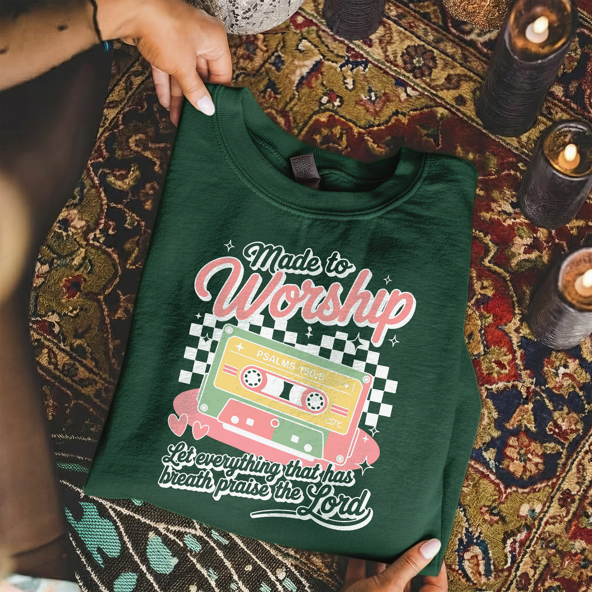 Made to Worship Psalm 150 – Unisex Tshirt / Hoodie / Sweatshirt