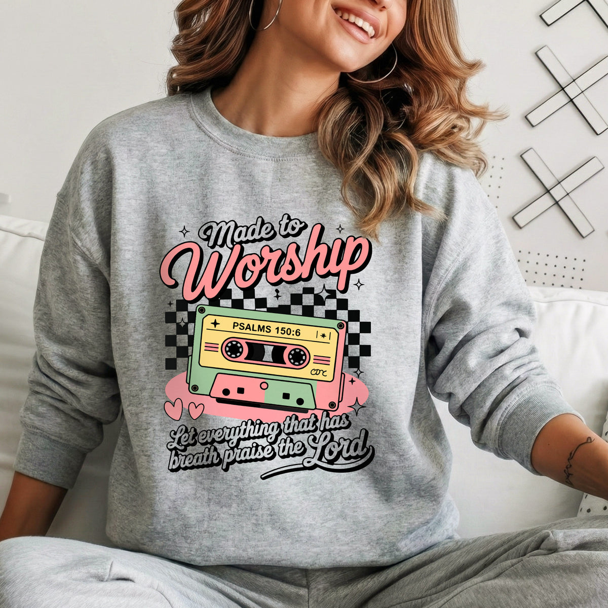 Made to Worship Psalm 150 – Unisex Tshirt / Hoodie / Sweatshirt