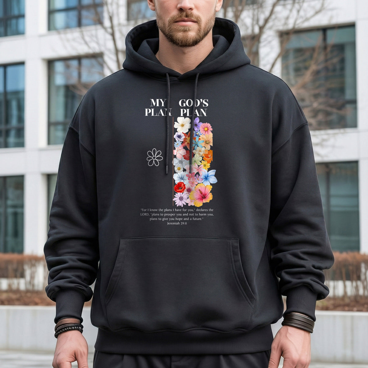 God’s Plan Over Mine Floral – Unisex Tshirt / Hoodie / Sweatshirt