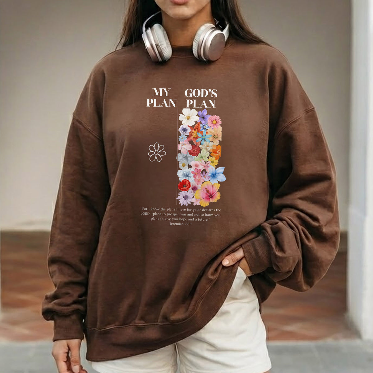 God’s Plan Over Mine Floral – Unisex Tshirt / Hoodie / Sweatshirt