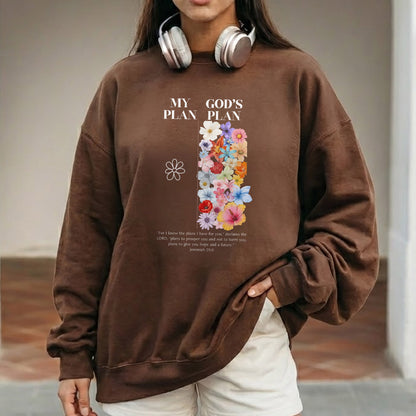 God’s Plan Over Mine Floral – Unisex Tshirt / Hoodie / Sweatshirt