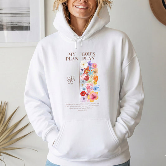 God’s Plan Over Mine Floral – Unisex Tshirt / Hoodie / Sweatshirt