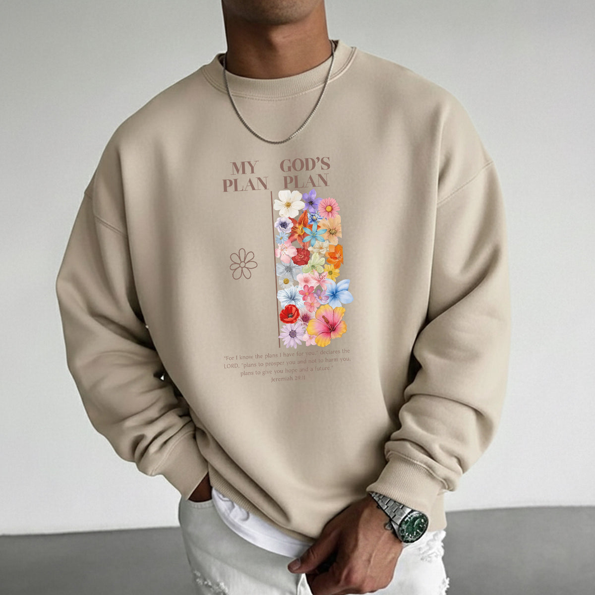 God’s Plan Over Mine Floral – Unisex Tshirt / Hoodie / Sweatshirt