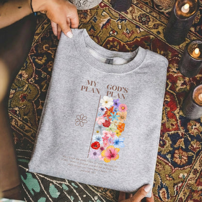 God’s Plan Over Mine Floral – Unisex Tshirt / Hoodie / Sweatshirt