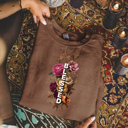 Blessed Floral Faith – Unisex Tshirt / Hoodie / Sweatshirt
