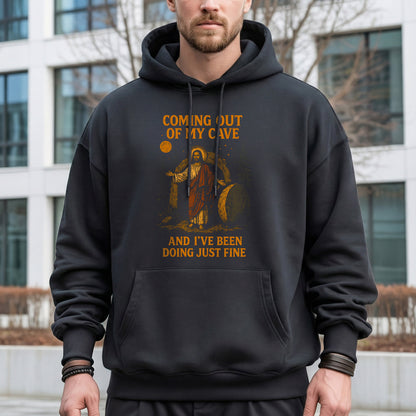 Coming Out of My Cave Christian Easter Humor – He is Risen – Unisex Tshirt / Hoodie / Sweatshirt