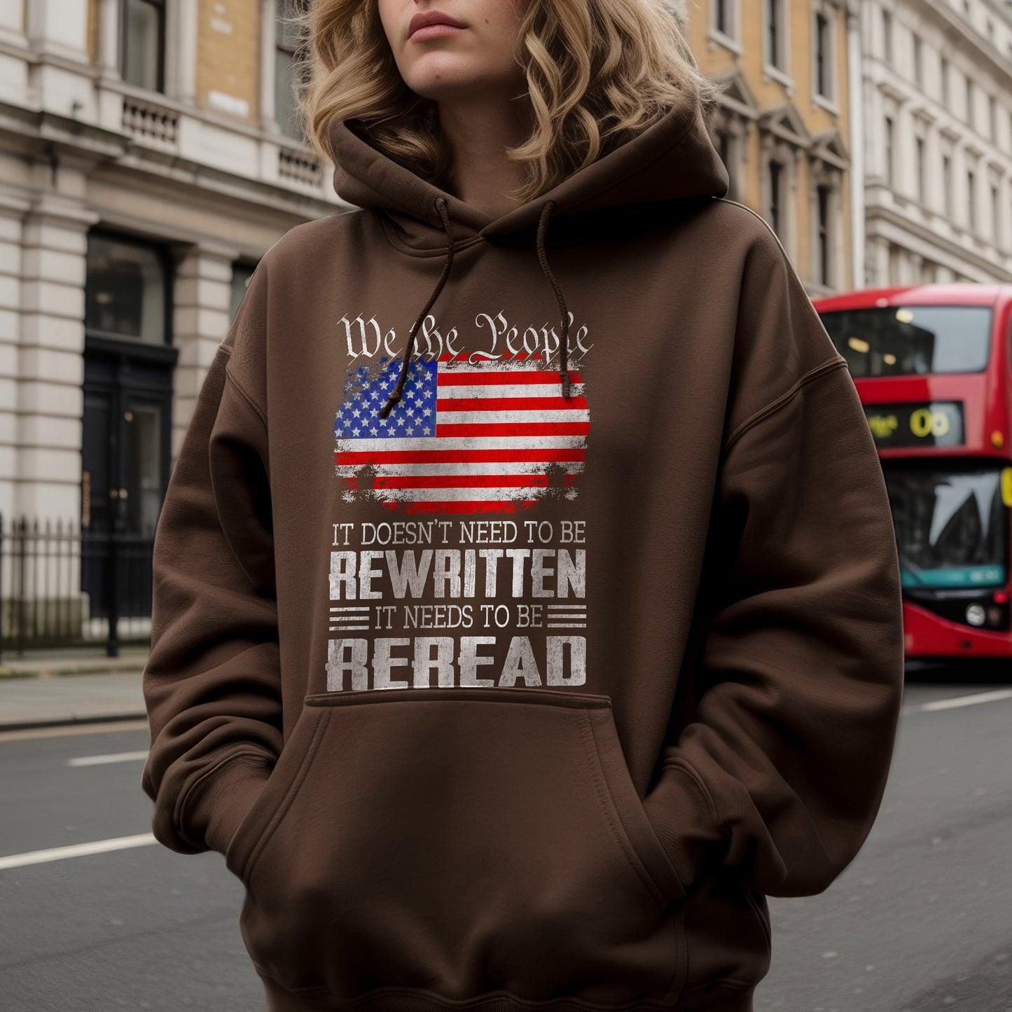 We The People Reread Not Rewritten Patriotic T-Shirt