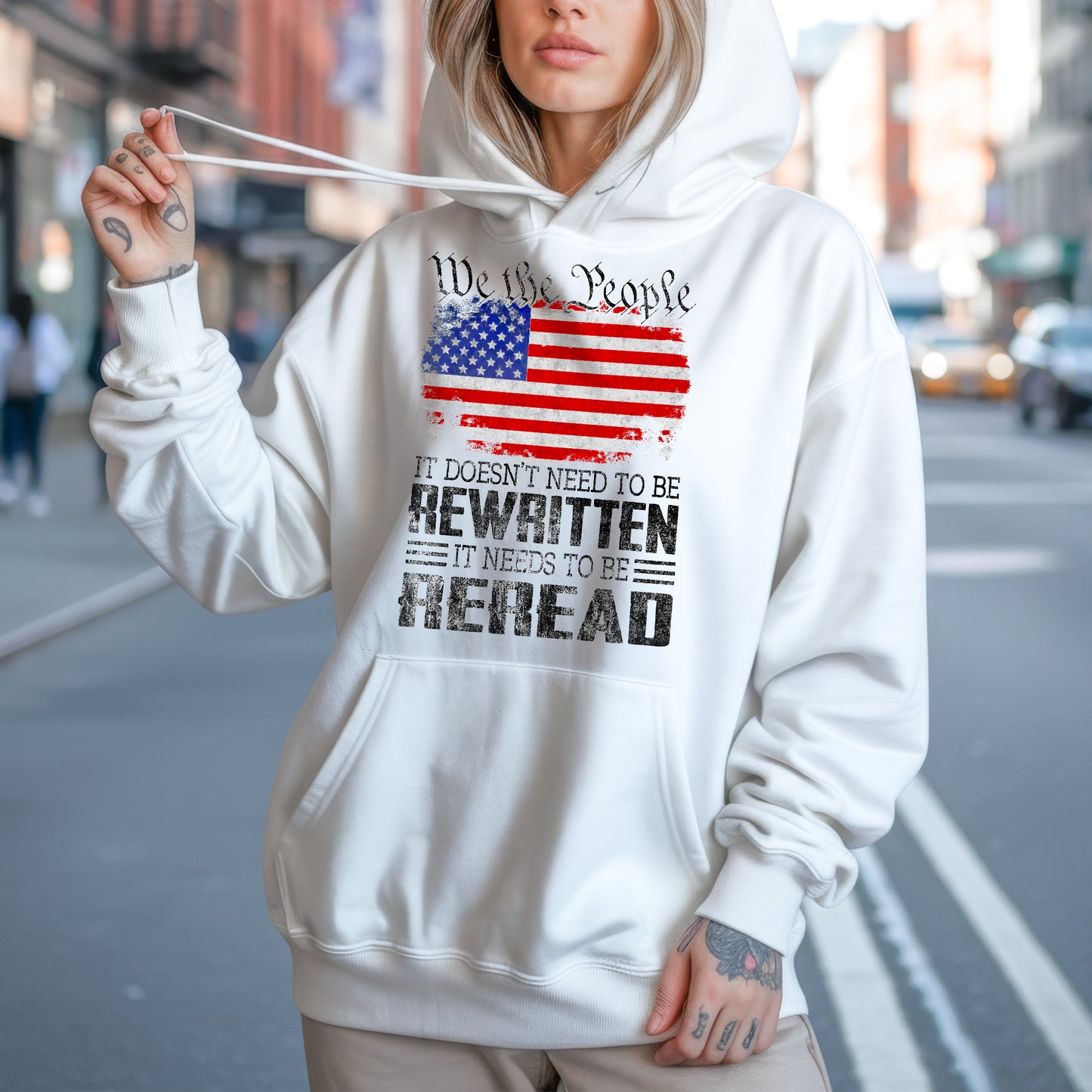 We The People Reread Not Rewritten Patriotic T-Shirt