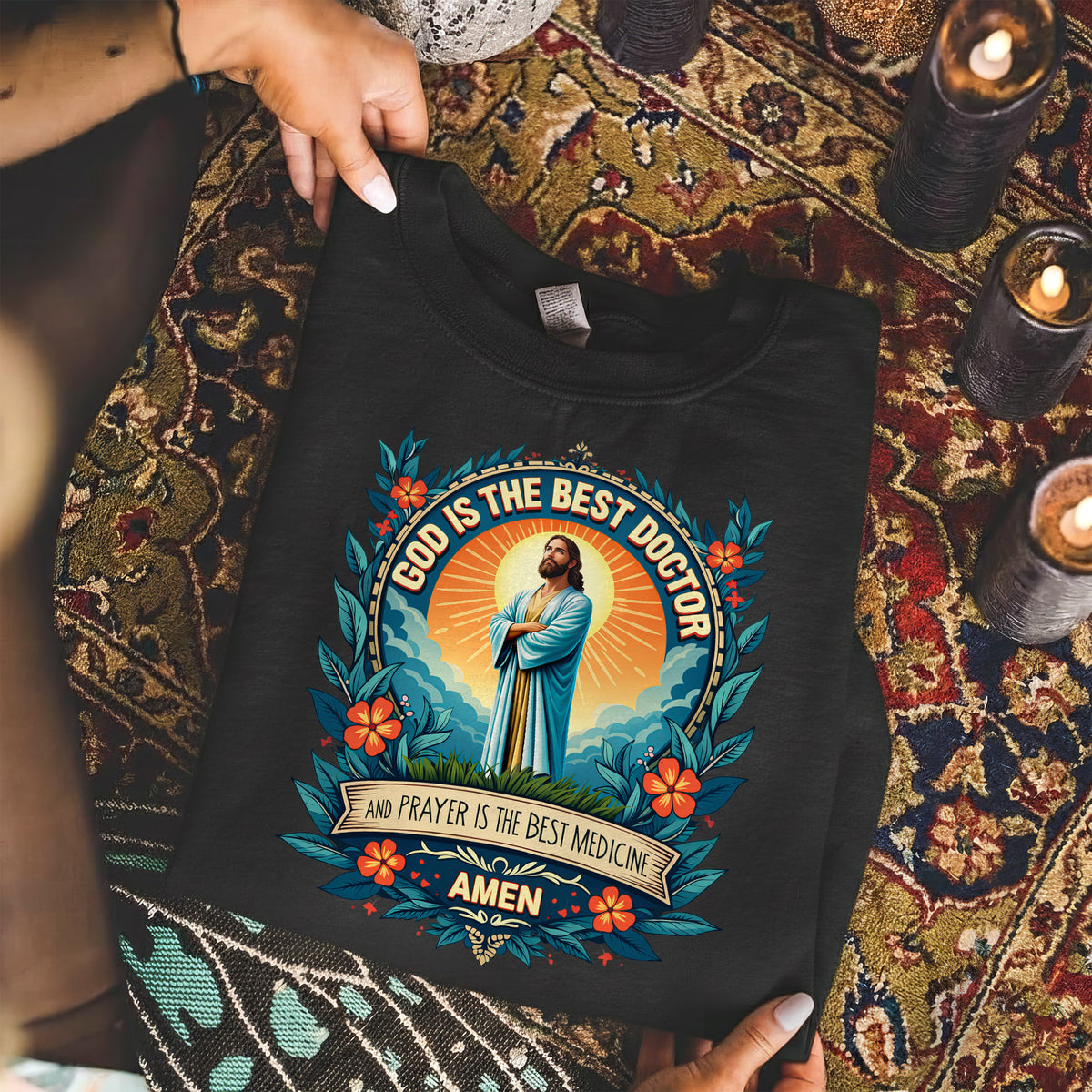 God Is the Best Doctor Christian – Unisex Tshirt / Hoodie / Sweatshirt