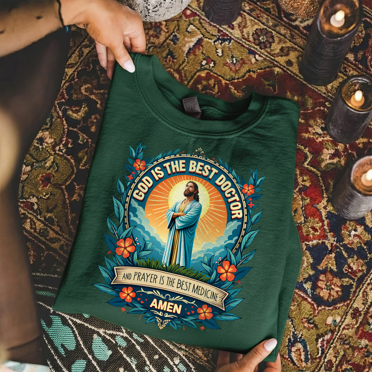 God Is the Best Doctor Christian – Unisex Tshirt / Hoodie / Sweatshirt