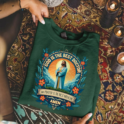 God Is the Best Doctor Christian – Unisex Tshirt / Hoodie / Sweatshirt