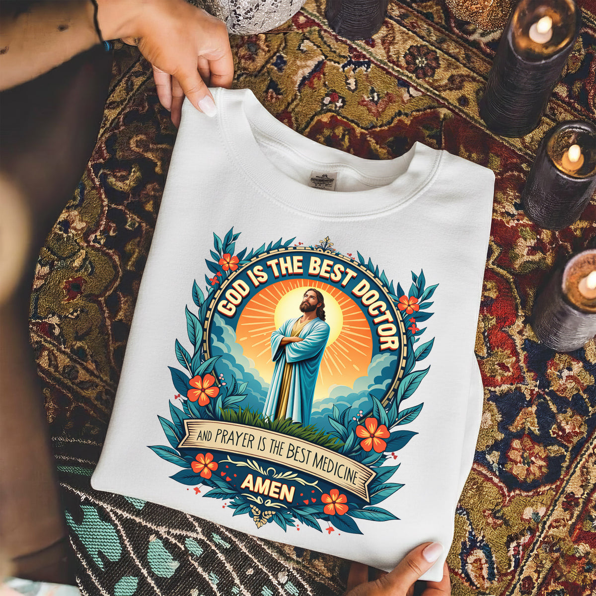 God Is the Best Doctor Christian – Unisex Tshirt / Hoodie / Sweatshirt