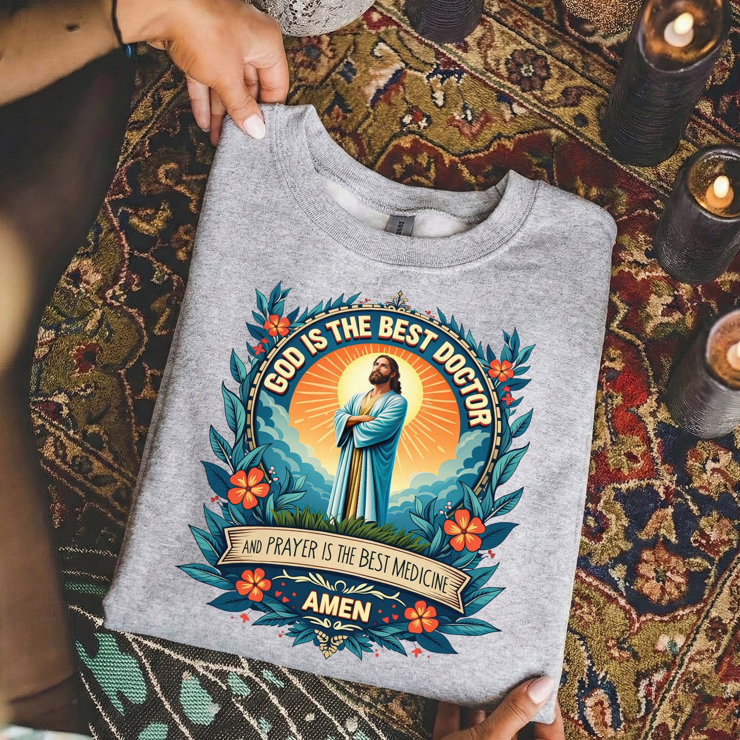 God Is the Best Doctor Christian – Unisex Tshirt / Hoodie / Sweatshirt