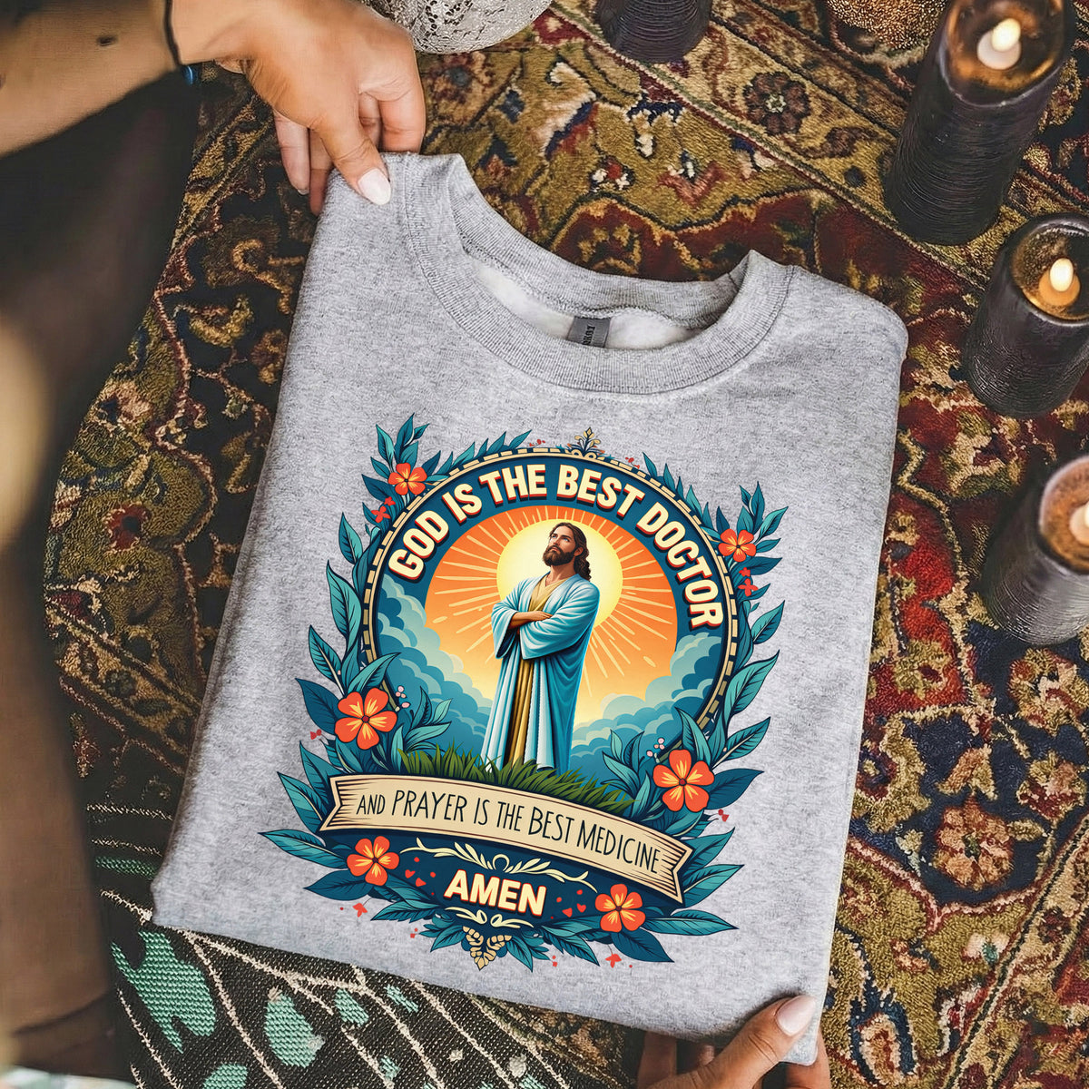 God Is the Best Doctor Christian – Unisex Tshirt / Hoodie / Sweatshirt
