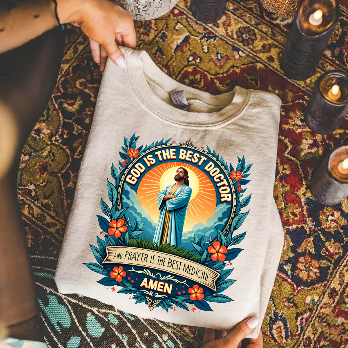 God Is the Best Doctor Christian – Unisex Tshirt / Hoodie / Sweatshirt