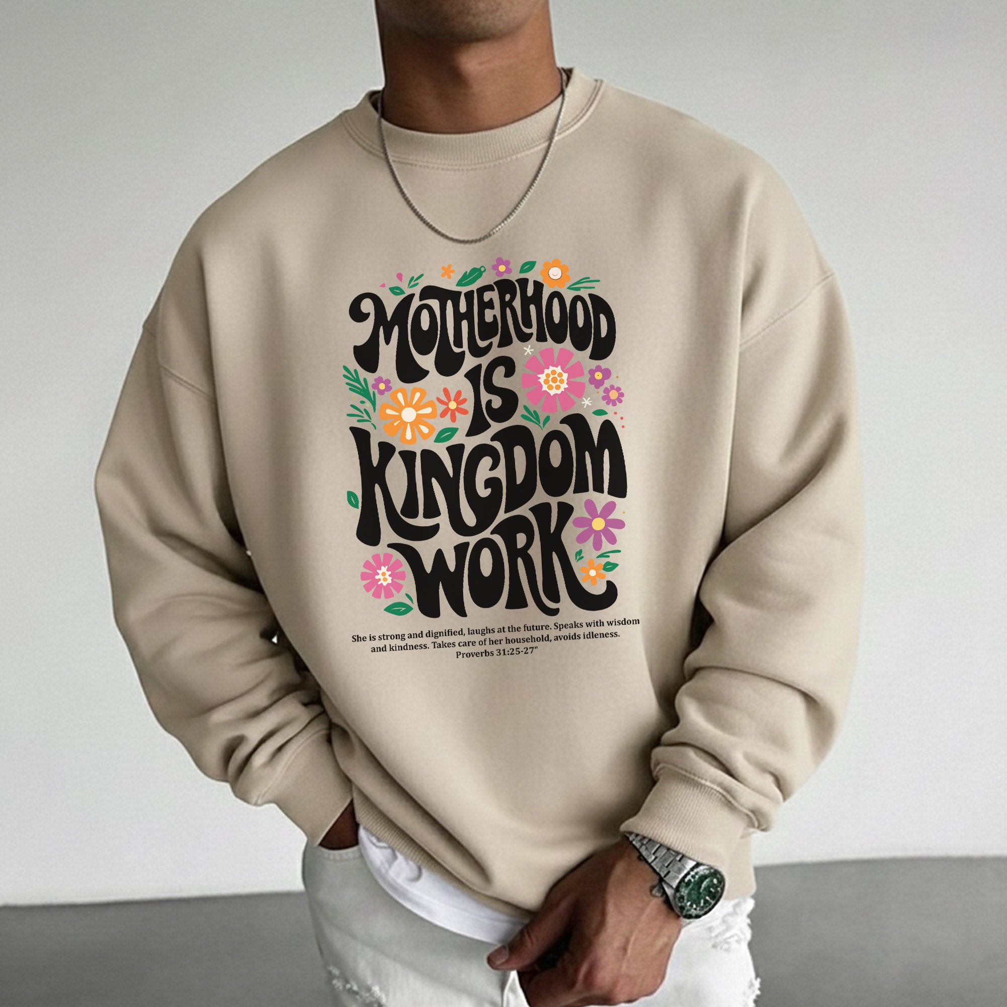 Kingdom Work Mom – Faith Driven Motherhood Christian – Unisex Tshirt / Hoodie / Sweatshirt