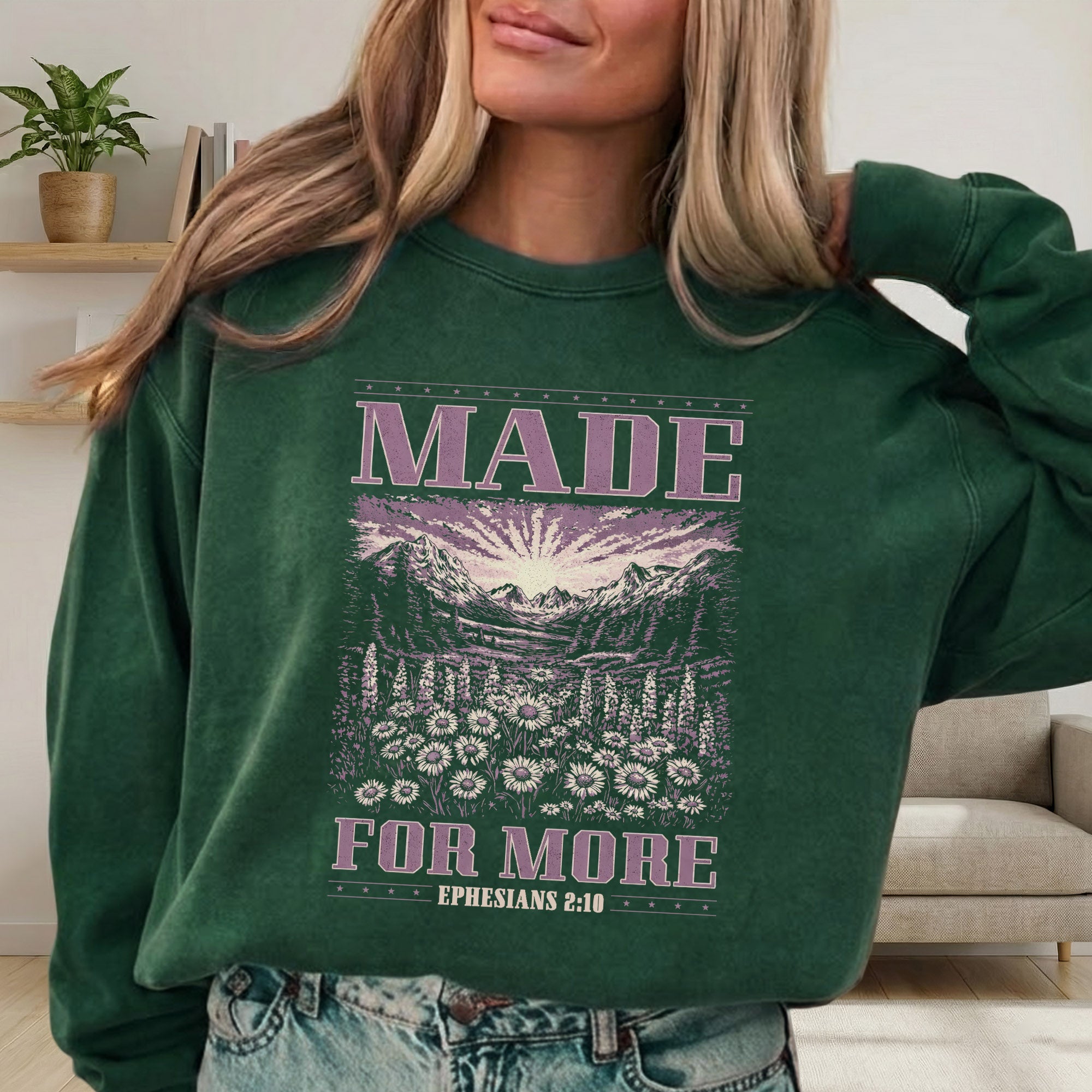 Made For More Faith Shirt – Ephesians 2:10 – Unisex Tshirt / Hoodie / Sweatshirt