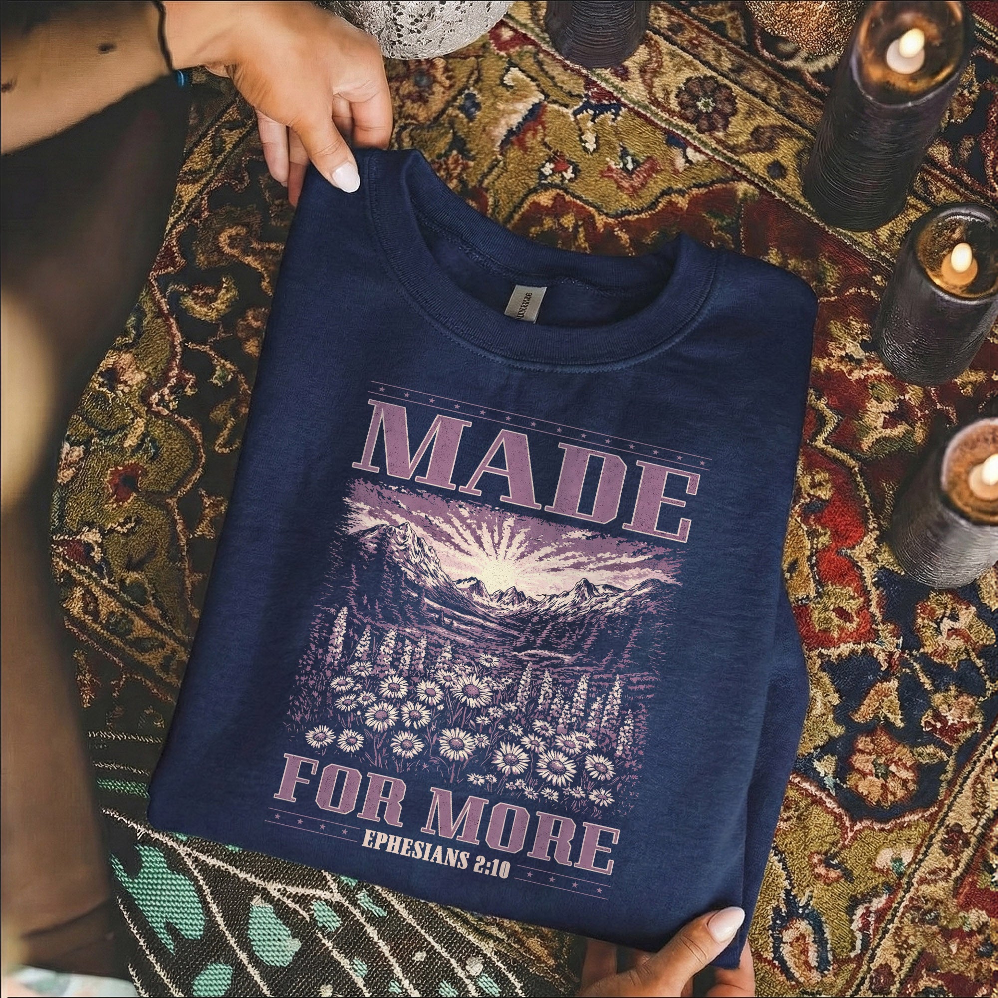 Made For More Faith Shirt – Ephesians 2:10 – Unisex Tshirt / Hoodie / Sweatshirt