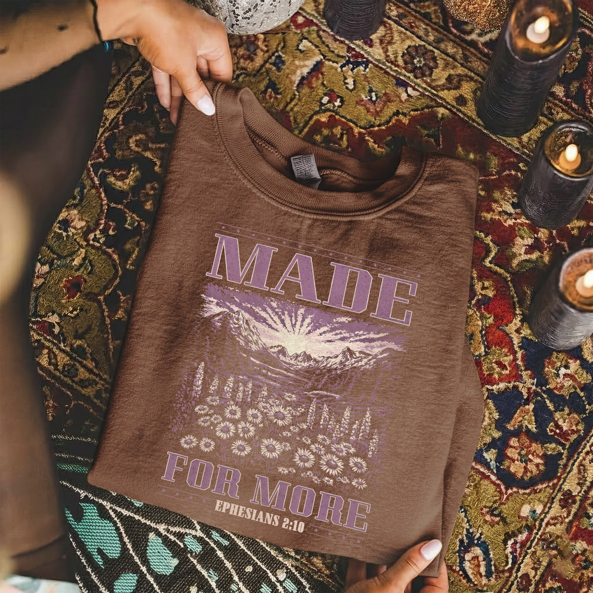 Made For More Faith Shirt – Ephesians 2:10 – Unisex Tshirt / Hoodie / Sweatshirt
