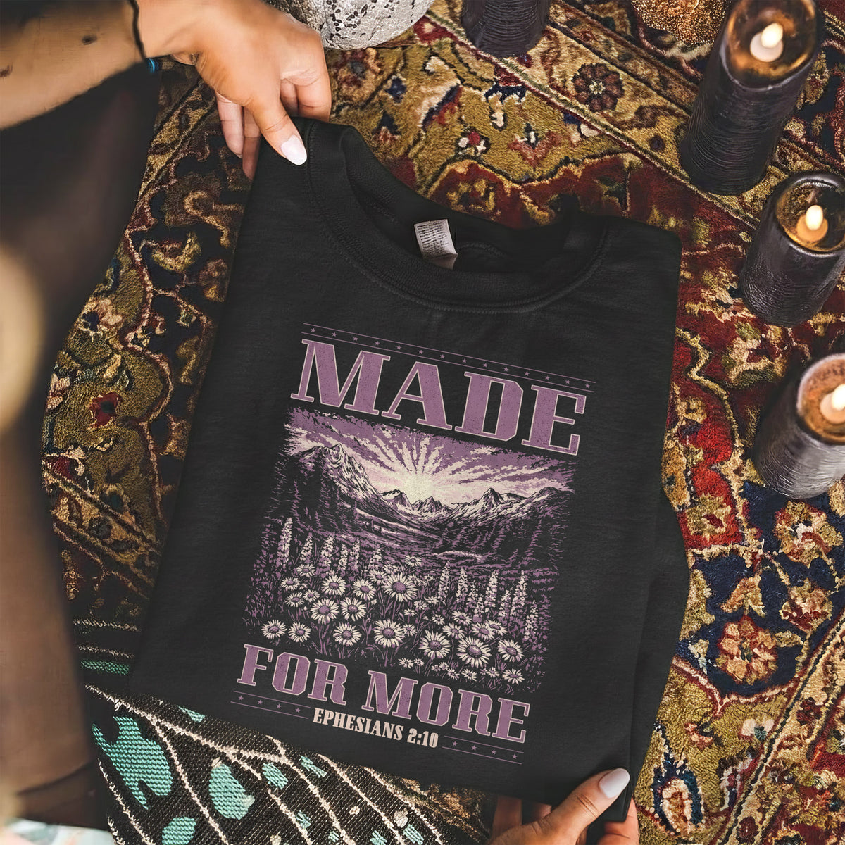 Made For More Faith Shirt – Ephesians 2:10 – Unisex Tshirt / Hoodie / Sweatshirt