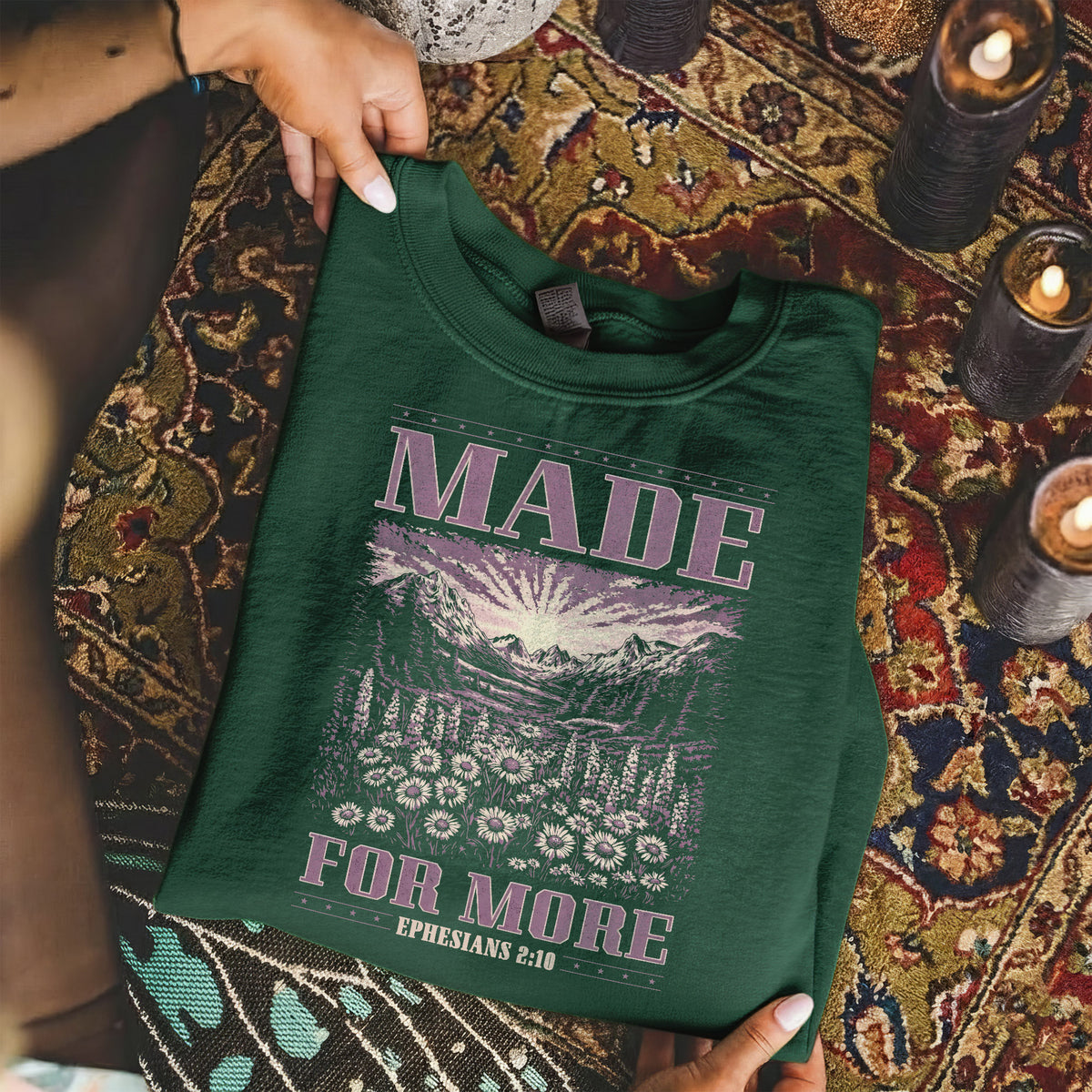 Made For More Faith Shirt – Ephesians 2:10 – Unisex Tshirt / Hoodie / Sweatshirt