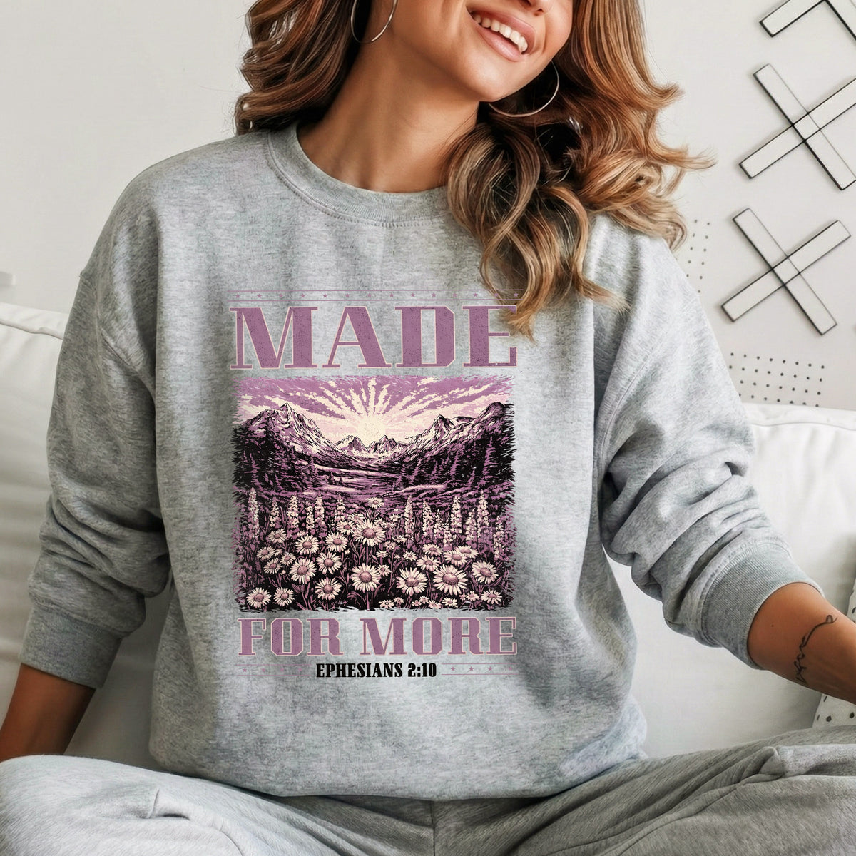 Made For More Faith Shirt – Ephesians 2:10 – Unisex Tshirt / Hoodie / Sweatshirt