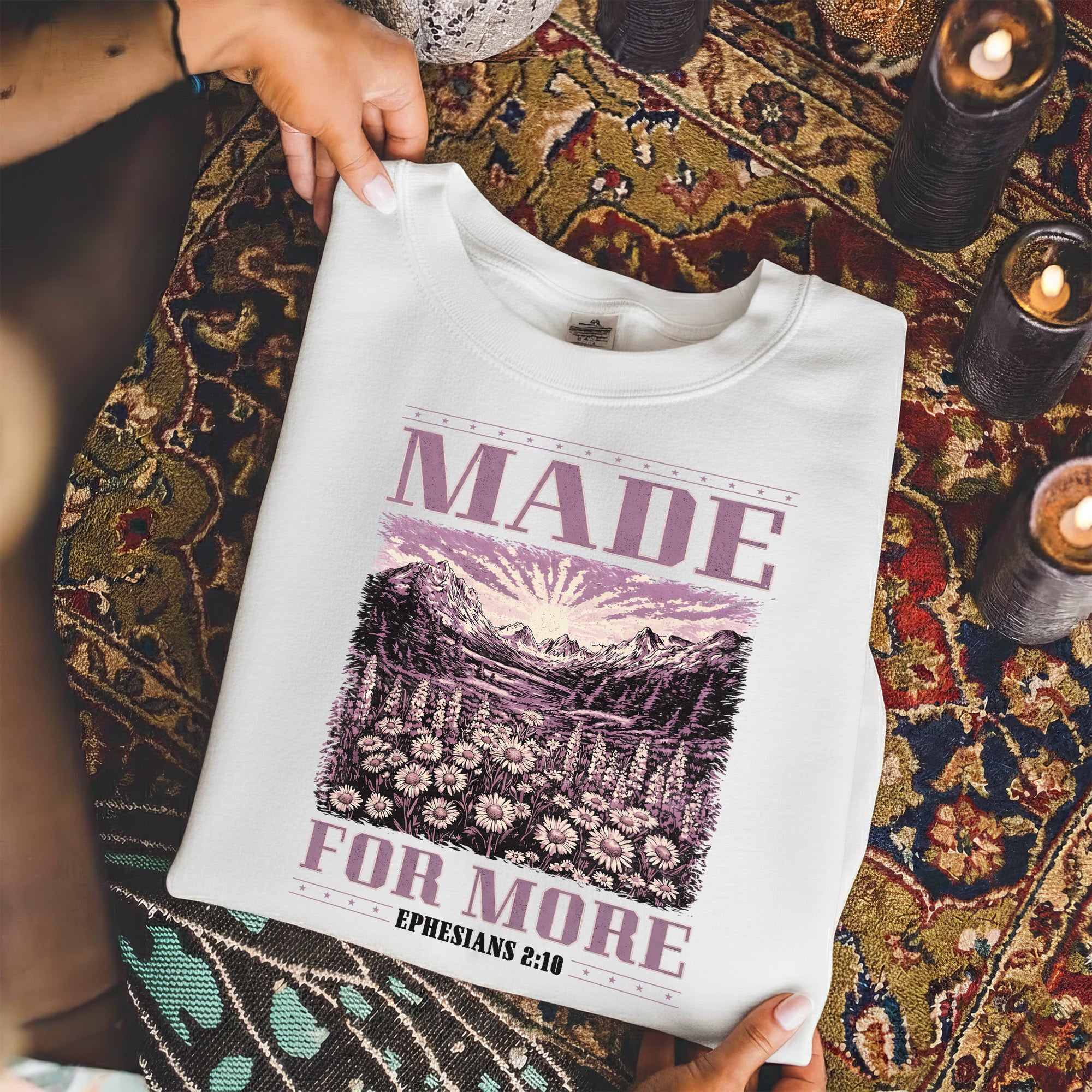 Made For More Faith Shirt – Ephesians 2:10 – Unisex Tshirt / Hoodie / Sweatshirt