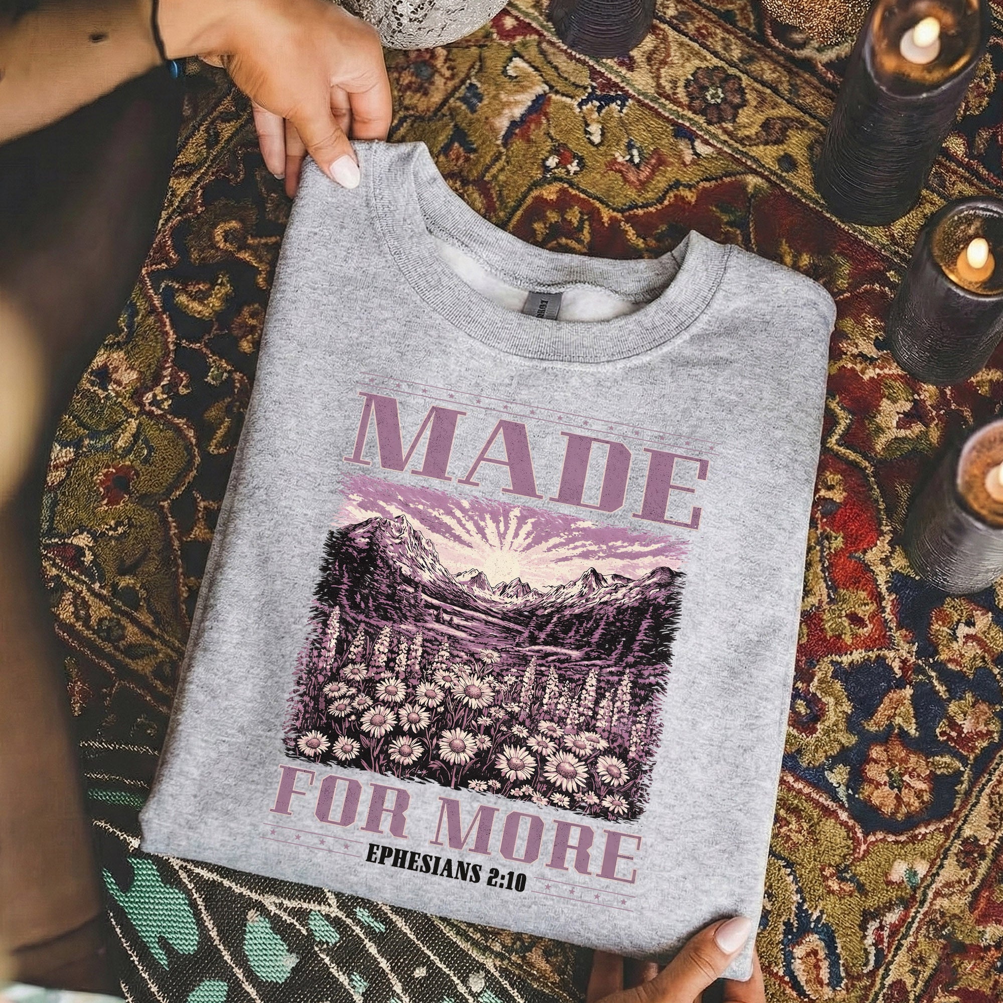 Made For More Faith Shirt – Ephesians 2:10 – Unisex Tshirt / Hoodie / Sweatshirt