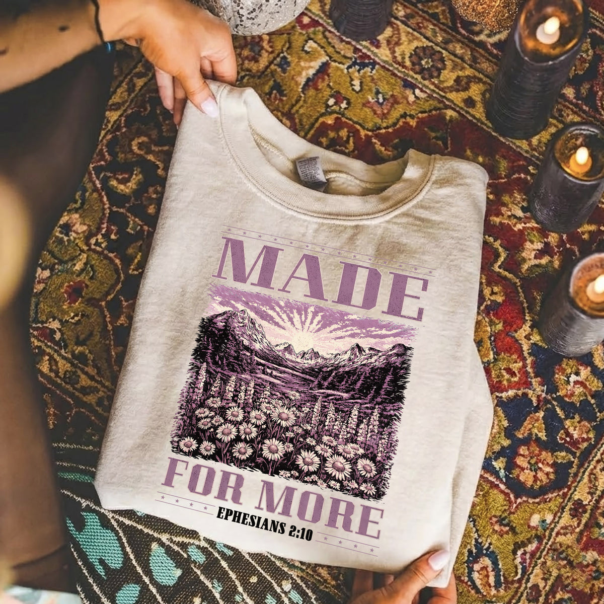 Made For More Faith Shirt – Ephesians 2:10 – Unisex Tshirt / Hoodie / Sweatshirt