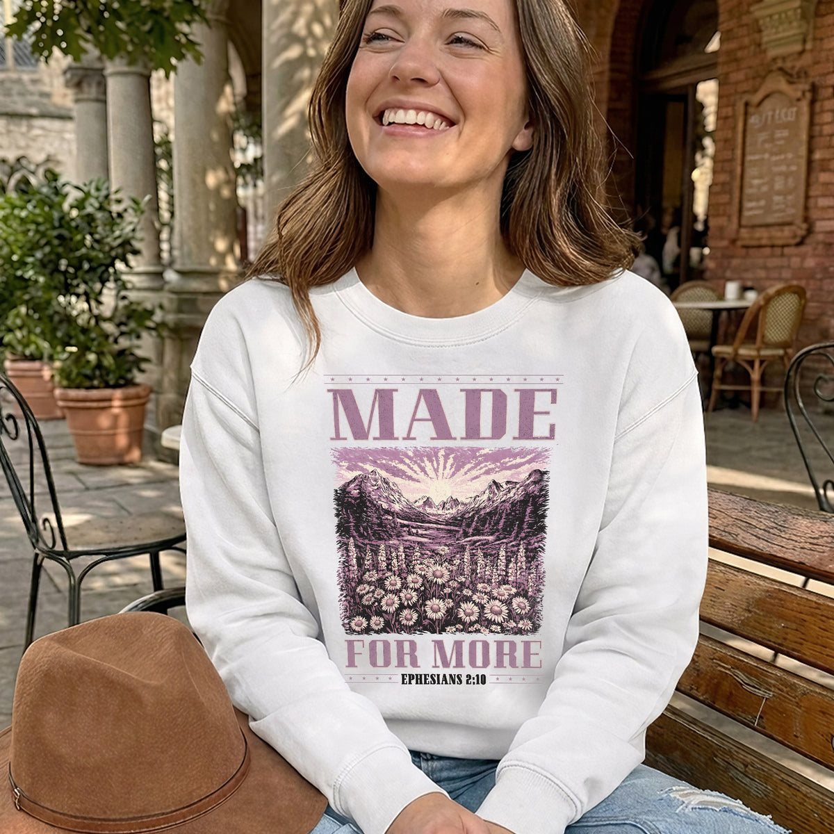 Made For More Faith Shirt – Ephesians 2:10 – Unisex Tshirt / Hoodie / Sweatshirt