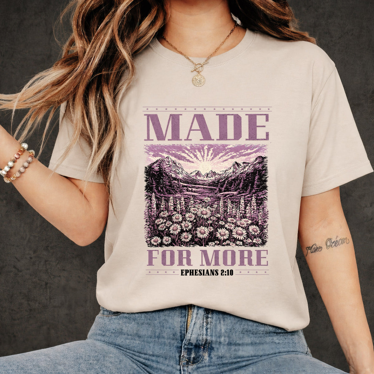Made For More Faith Shirt – Ephesians 2:10 – Unisex Tshirt / Hoodie / Sweatshirt