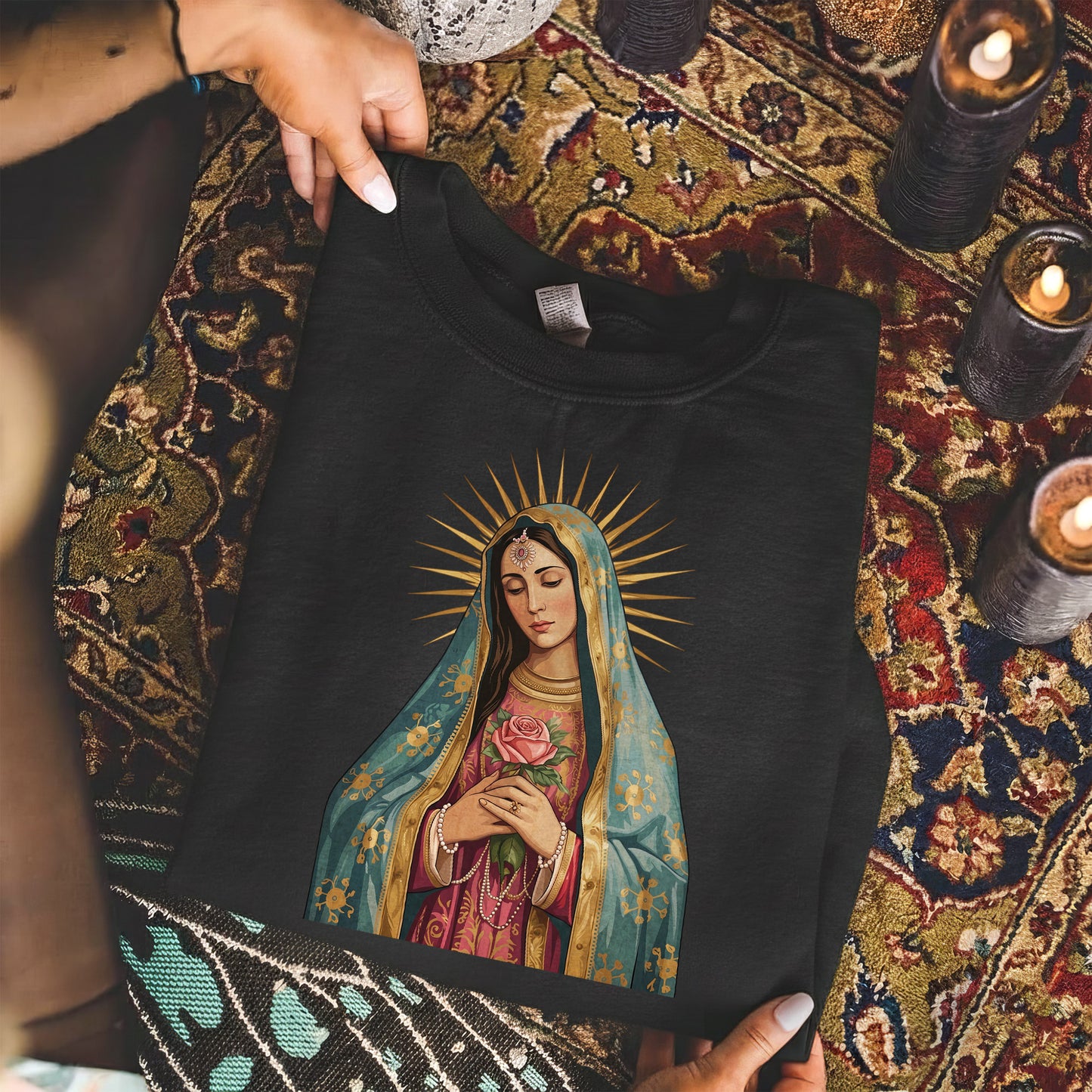 Our Lady of Quiet Grace – Unisex Tshirt / Hoodie / Sweatshirt