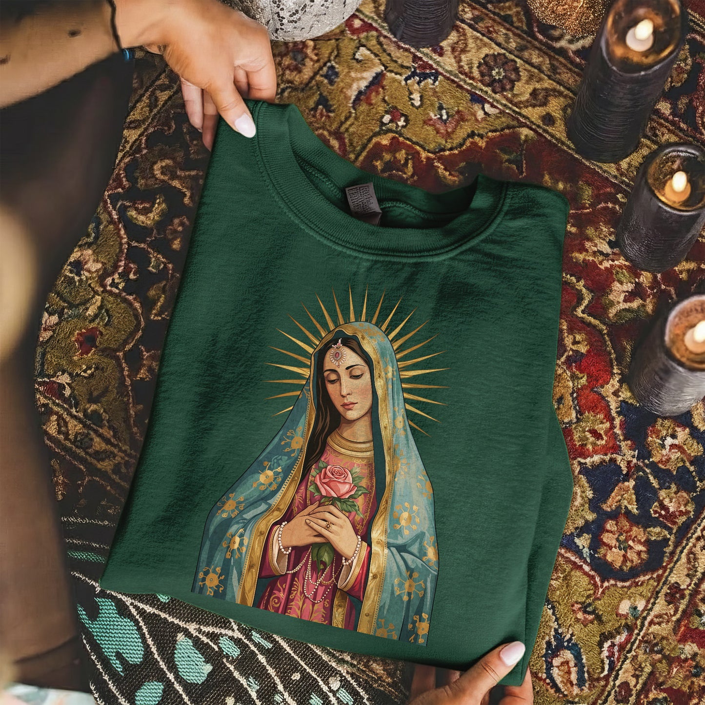 Our Lady of Quiet Grace – Unisex Tshirt / Hoodie / Sweatshirt