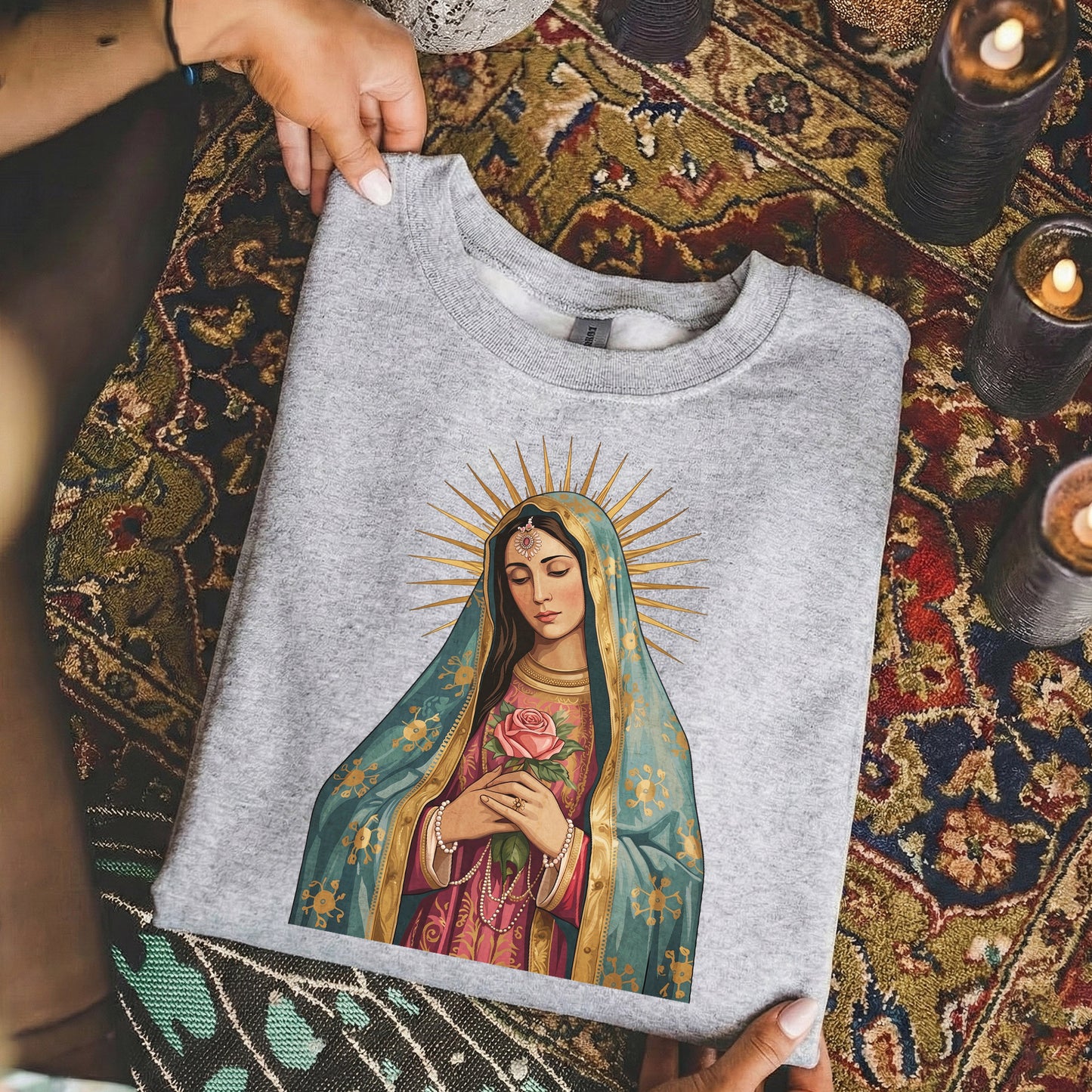 Our Lady of Quiet Grace – Unisex Tshirt / Hoodie / Sweatshirt